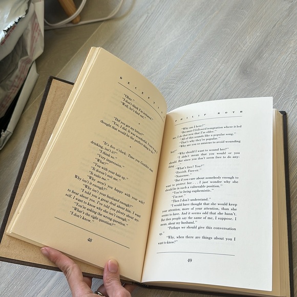 Deception by Philip Roth book - Picture 5 of 5